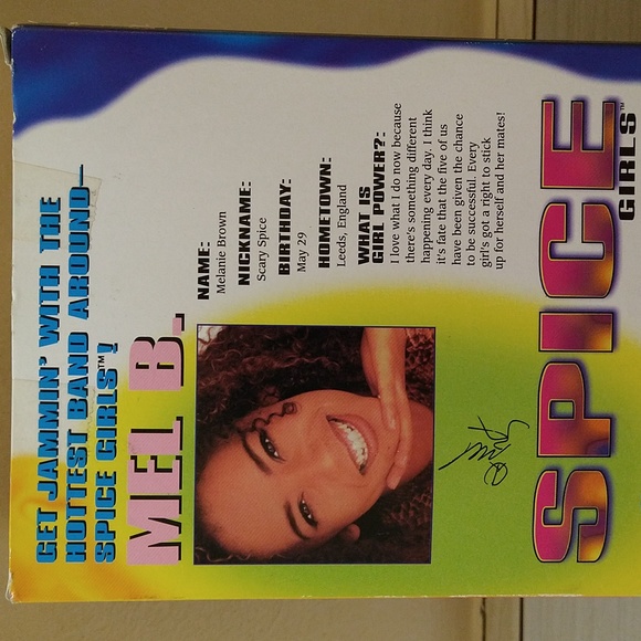 Vintage 1998 Spice Girl's On Tour Doll 12" Mel B Scary Spice Galoob Doll - Picture 5 of 8